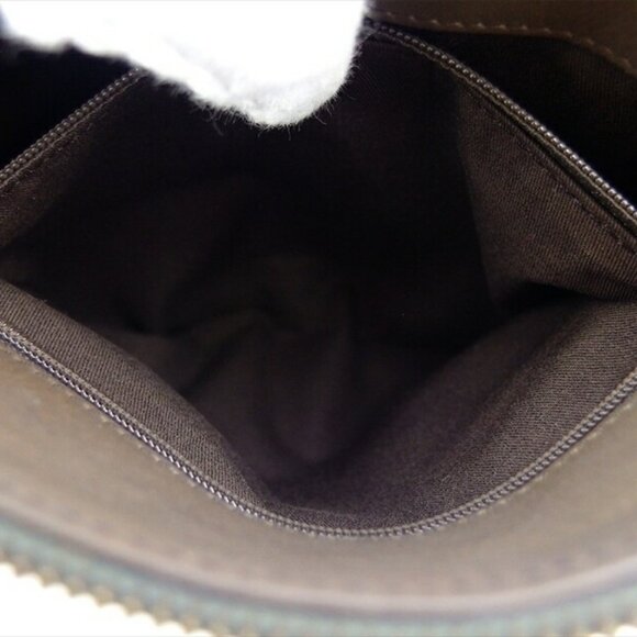 BALLY Shoulder Bag Brown gold Women Authentic secondhand